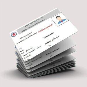 Epf Card / Uan Card Pvc Card